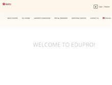 Tablet Screenshot of eduprous.com